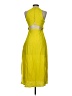 Zara 100% Polyester Yellow Cocktail Dress Size S - photo 2