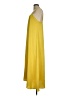 Fab'rik 100% Polyester Solid Yellow Casual Dress Size M - photo 5