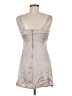 Up Front Tan Cocktail Dress Size M - photo 2