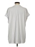 Brigitte Brianna Silver Short Sleeve Blouse Size XL - photo 2