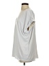 Brigitte Brianna Silver Short Sleeve Blouse Size XL - photo 5