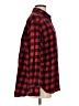 Gap 100% Cotton Plaid Red Long Sleeve Button-Down Shirt Size S - photo 4