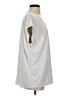 Brigitte Brianna Silver Short Sleeve Blouse Size XL - photo 4