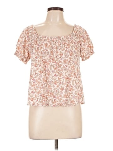 Lucky Brand Short Sleeve Blouse (view 1)