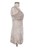 Up Front Tan Cocktail Dress Size M - photo 4
