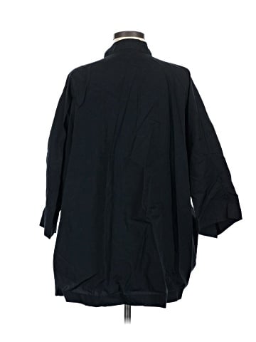 Eskandar 3/4 Sleeve Button-Down Shirt (view 2)