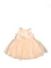 Zunie 100% Polyester Tan Dress Size 3T - photo 2