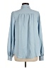 Shein 100% Polyester Blue Long Sleeve Blouse Size 6 - photo 2