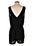Forever 21 100% Polyester Solid Black Romper Size L - photo 2