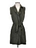 Elevenses 100% Cupro Green Sleeveless Button-Down Shirt Size XS - photo 1