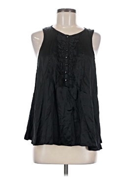 Abs Allen Schwartz Sleeveless Silk Top