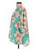 White Birch 100% Polyester Teal 3/4 Sleeve Blouse Size S - photo 5