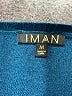 IMAN 100% Acrylic Blue Pullover Sweater Size M - photo 7