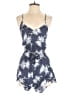 Roxy 100% Viscose Tropical Blue Romper Size S - photo 1