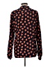 Gap - Maternity 100% Polyester Hearts Orange Long Sleeve Blouse Size L - photo 2