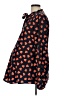 Gap - Maternity 100% Polyester Hearts Orange Long Sleeve Blouse Size L - photo 5