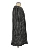Lila Rose 100% Polyester Houndstooth Black Casual Dress Size 4 - photo 4