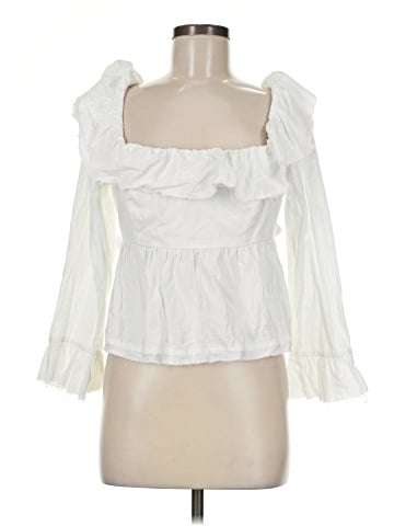 Free People 3/4 Sleeve Blouse (view 1)
