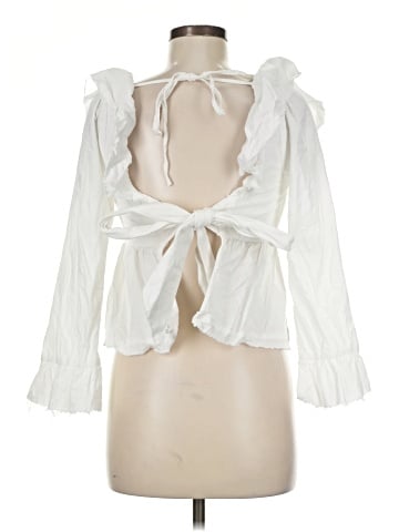 Free People 3/4 Sleeve Blouse (view 2)