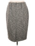Ann Taylor Chevron-herringbone Gray Casual Skirt Size 12 (tall) - photo 2