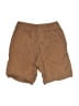 H&M 100% Polyester Solid Brown Khaki Shorts Size 4T - photo 2