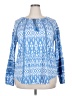 Coolibar Blue Long Sleeve Blouse Size XXL - photo 1