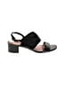 Via Spiga 100% Leather Black Sandals Size 9 1/2 - photo 1
