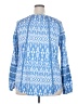 Coolibar Blue Long Sleeve Blouse Size XXL - photo 2