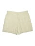 Athleta 100% Linen Chevron-herringbone Tan Khaki Shorts Size 16 - photo 2