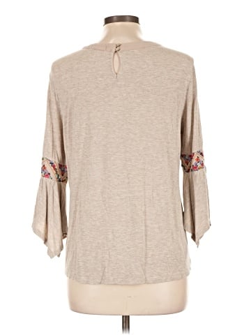 Democracy 3/4 Sleeve Top (view 2)
