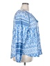 Coolibar Blue Long Sleeve Blouse Size XXL - photo 4