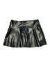 WeWoreWhat 100% Polyurethane Solid Black Skort Size 4 - photo 2