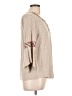 Democracy Tan 3/4 Sleeve Top Size L - photo 4