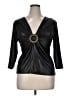 Zoe Black 3/4 Sleeve Top Size XL - photo 1