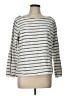 Alexander Jordan Stripes Silver Pullover Sweater Size L - photo 1