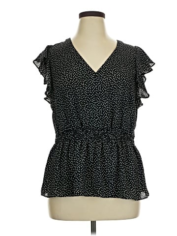 Banana Republic Factory Store Short Sleeve Blouse (view 1)