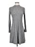 Madewell Solid Gray Casual Dress Size XS - photo 1