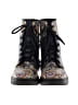 Yes We Vibe Paisley Black Ankle Boots Size 5 - photo 2