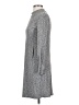 Madewell Solid Gray Casual Dress Size XS - photo 5