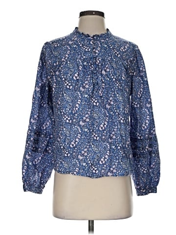 Liberty Art Fabrics for J.Crew Long Sleeve Blouse (view 1)