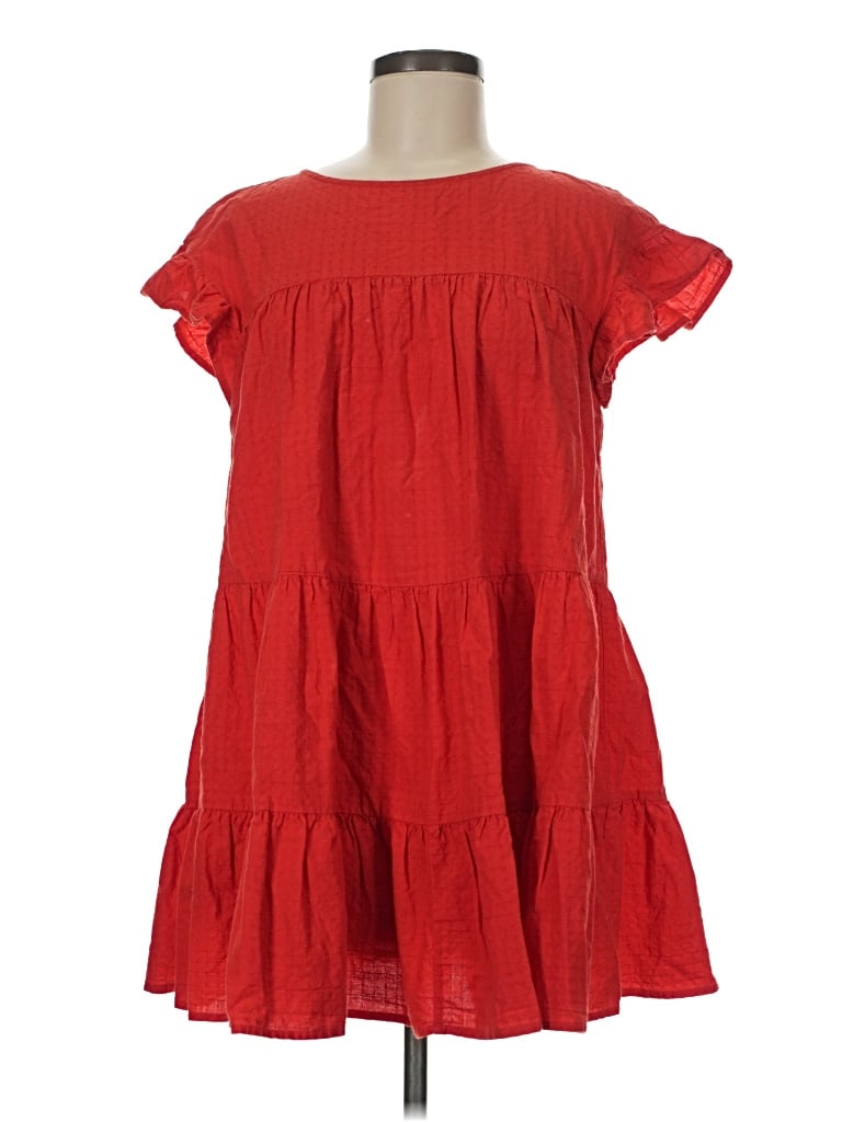 Pre-owned Vici Casual Dress In Red
