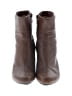 Tsubo 100% Leather Brown Ankle Boots Size 9 - photo 2