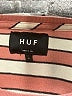 Huf Stripes Red Short Sleeve T-Shirt Size L - photo 7