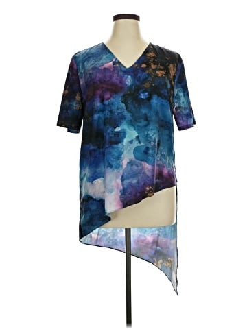 DKNY Short Sleeve Blouse (view 1)