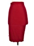 Lux Solid Red Formal Skirt Size S - photo 1