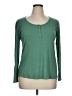 Eddie Bauer Green Long Sleeve Henley Size XL - photo 1