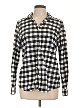 Lands' End Long Sleeve Button Down Shirt