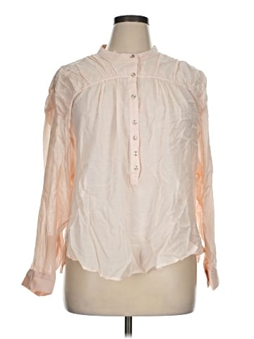 Pilcro Long Sleeve Blouse (view 1)