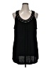 Slinky Brand Solid Black Tank Top Size XL (estimated) - photo 1