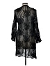 Haute Monde 100% Polyester Black Cardigan Size L (estimated) - photo 2
